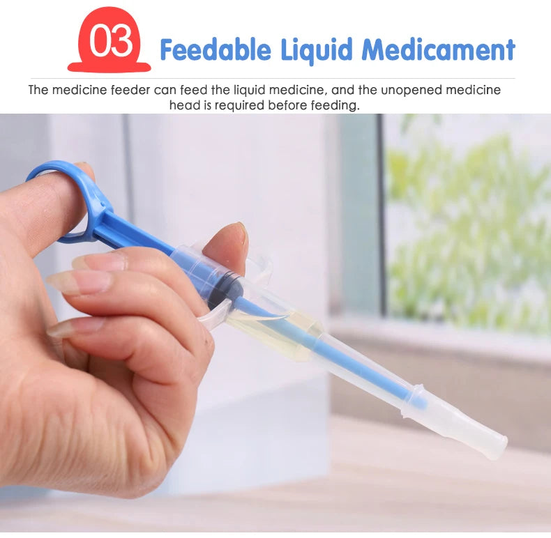 1PCS Pet Syringe Tablet Pill Gun Piller Push Dispenser Medicine Water Milk  Tube Feeder Tools Dog Accessories  Cat