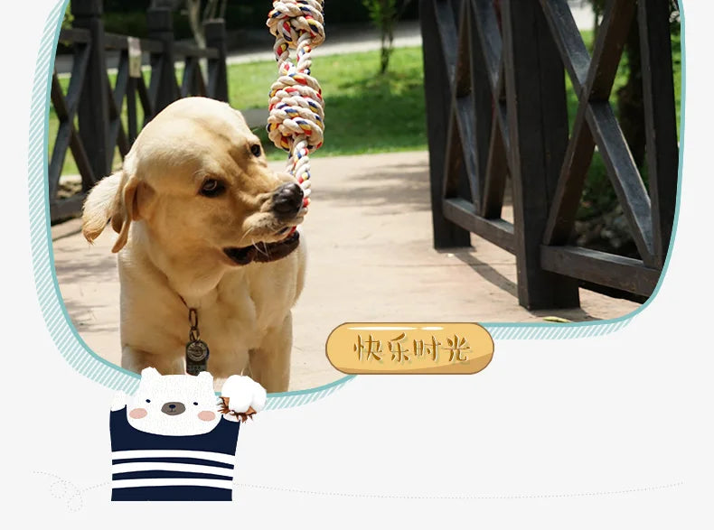 60CM Pets Rope Chew Toys for Dogs