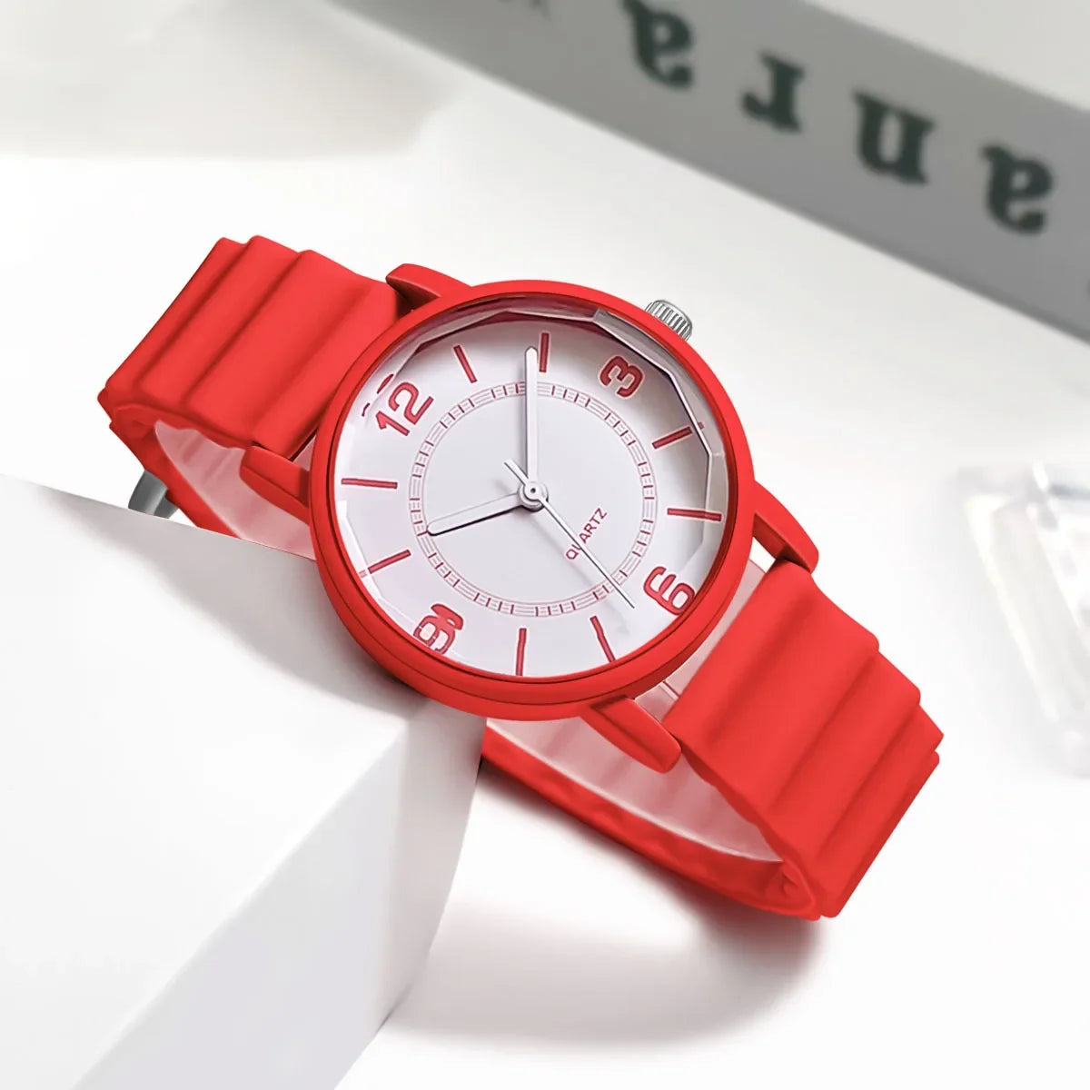 Brand Women Silicone Strap Quartz Watch Jelly Colored Luxury Ladies Watch Fashion Dress Wristwatch Dropshipping Reloj De Mujer