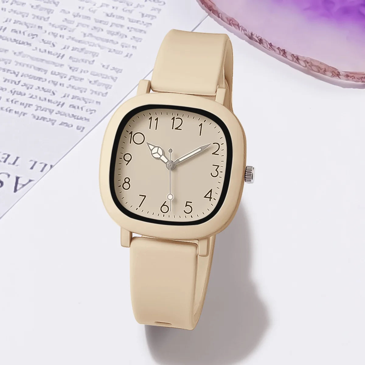 Fashion Women Watch Silicone Quartz Wristwatches for Women Clock Christmas Gift Valentine's Day Ladies Watches Reloj Mujer