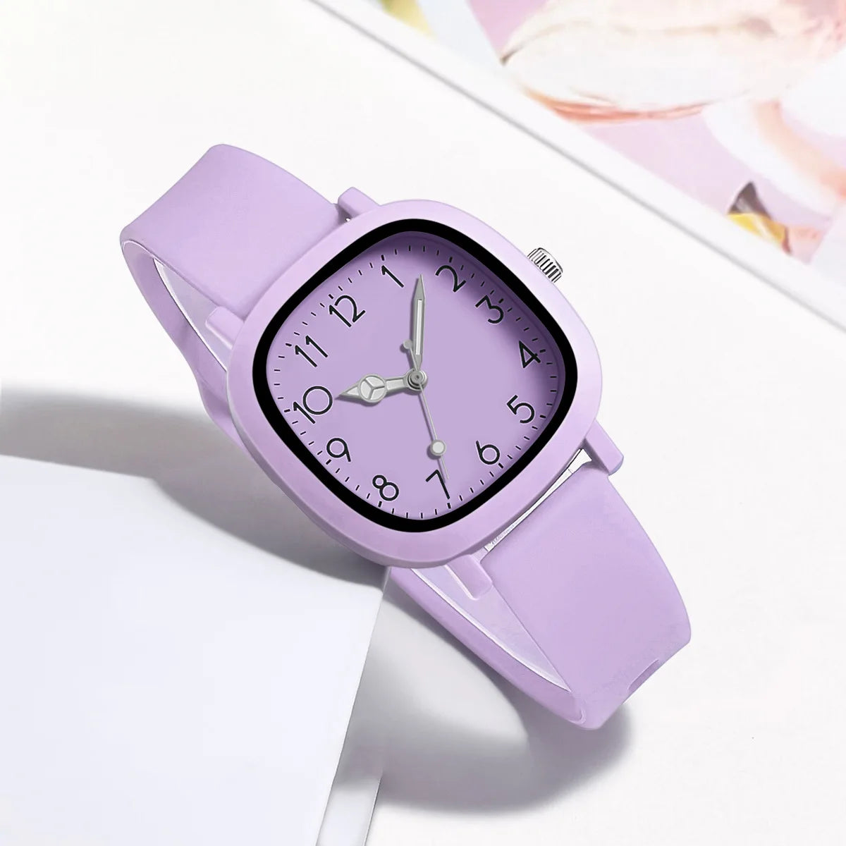 Fashion Women Watch Silicone Quartz Wristwatches for Women Clock Christmas Gift Valentine's Day Ladies Watches Reloj Mujer