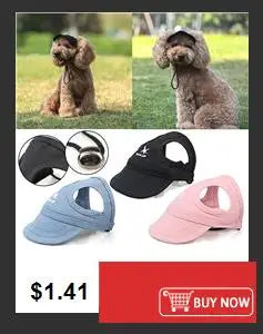 Dog Peaked Cap Pet Baseball Caps Cute Universal Puppy Sun Hats Wear-resistant Outdoor Sun-proof Pet Supplies Dogs Accessories