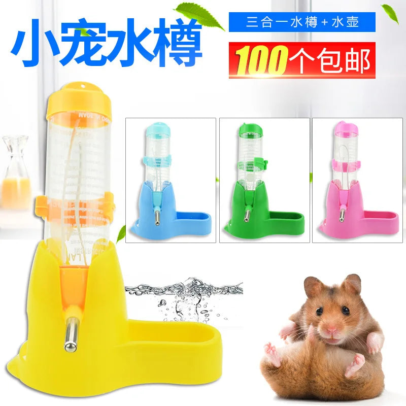 Hamster Water Bottle Small Animal Accessories Automatic Feeding Device Food Container  3 Styles 1 Pc Pet Drinking Bottles