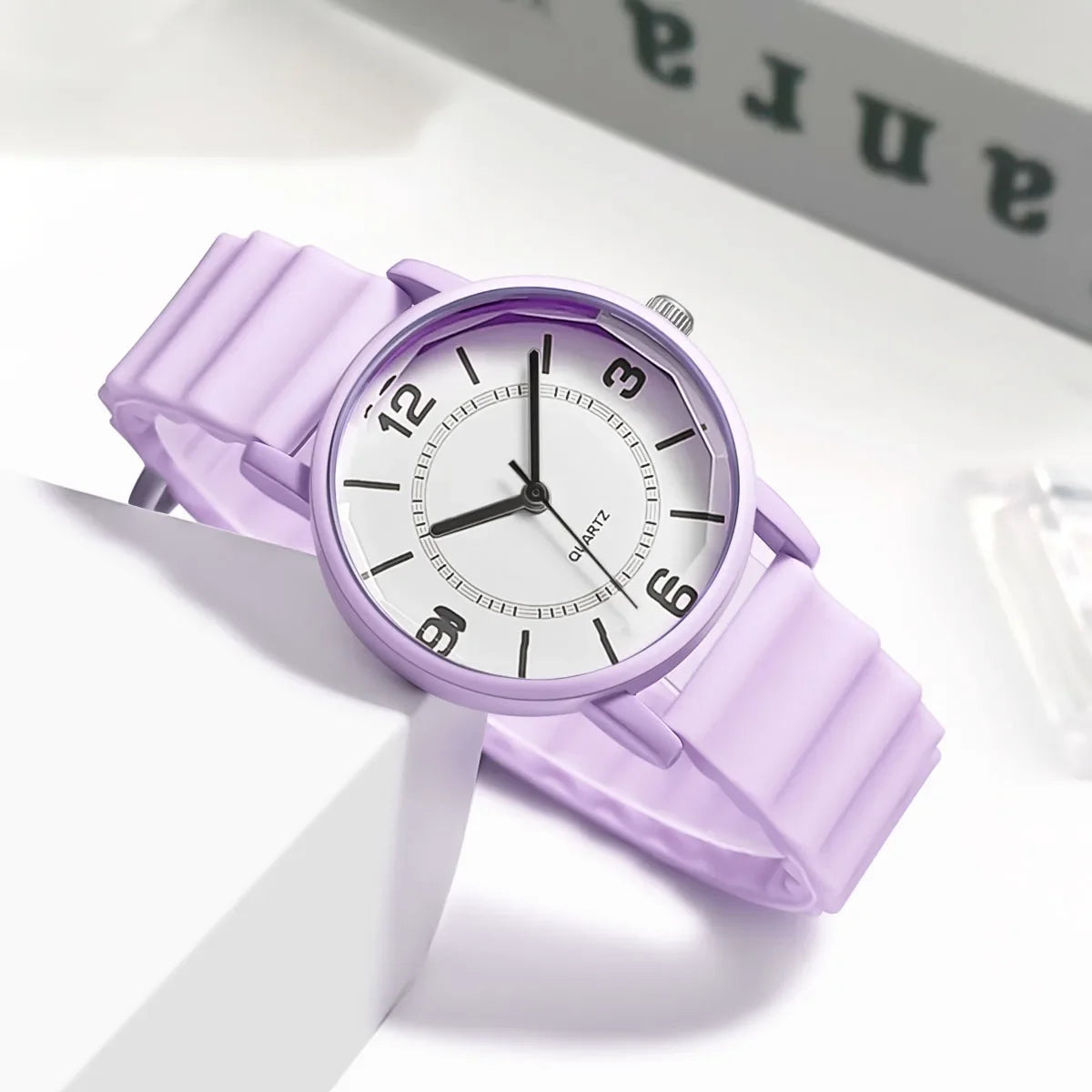 Brand Women Silicone Strap Quartz Watch Jelly Colored Luxury Ladies Watch Fashion Dress Wristwatch Dropshipping Reloj De Mujer