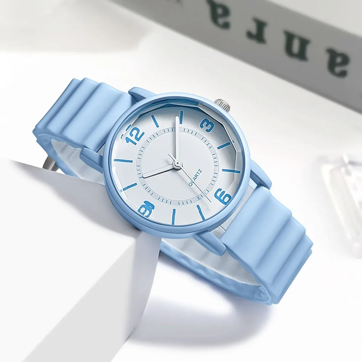 Brand Women Silicone Strap Quartz Watch Jelly Colored Luxury Ladies Watch Fashion Dress Wristwatch Dropshipping Reloj De Mujer