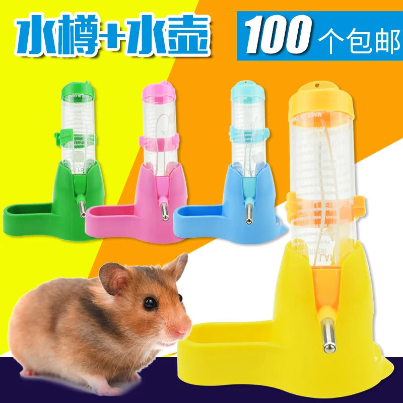 Hamster Water Bottle Small Animal Accessories Automatic Feeding Device Food Container  3 Styles 1 Pc Pet Drinking Bottles