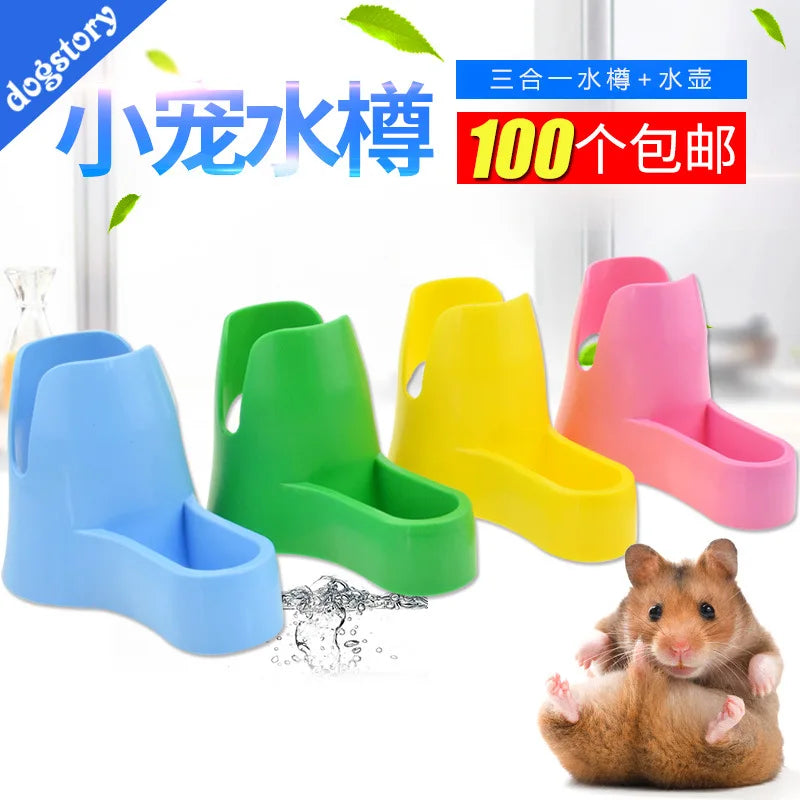 Hamster Water Bottle Small Animal Accessories Automatic Feeding Device Food Container  3 Styles 1 Pc Pet Drinking Bottles