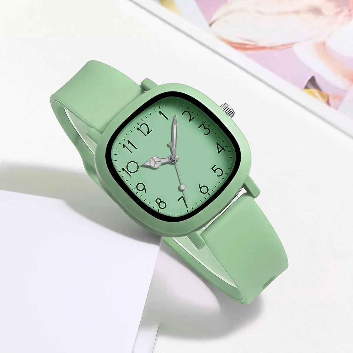 Fashion Women Watch Silicone Quartz Wristwatches for Women Clock Christmas Gift Valentine's Day Ladies Watches Reloj Mujer