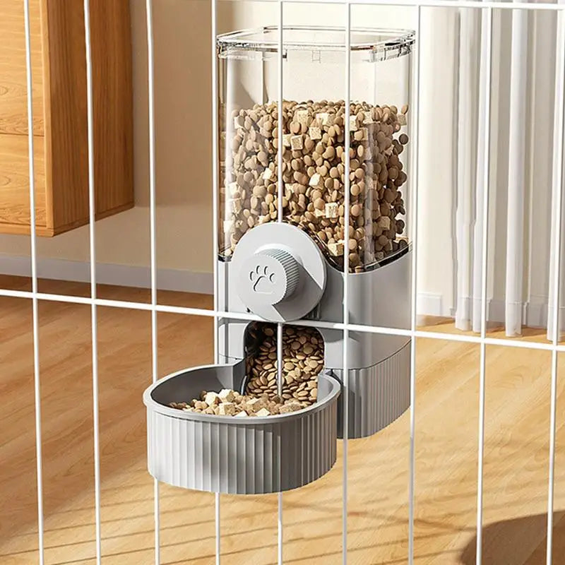 Automatic Cat Feeder Water Bottle Cat Bowl Auto Feeder For Pet  Cat Dog Dry Food Accessories Water Dispenser Pet Feeding Bowl