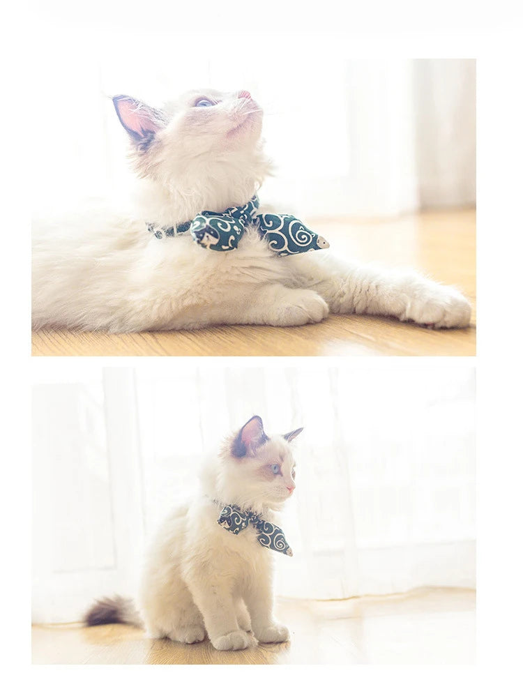 Cat Bow Tie Collar for Cats and Small Dogs Bow Tie Necklace