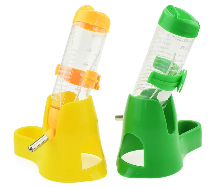 Hamster Water Bottle Small Animal Accessories Automatic Feeding Device Food Container  3 Styles 1 Pc Pet Drinking Bottles